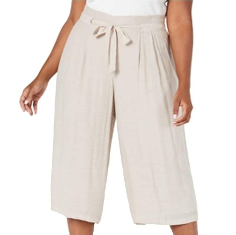 JM Collection sugar sand women capri pant